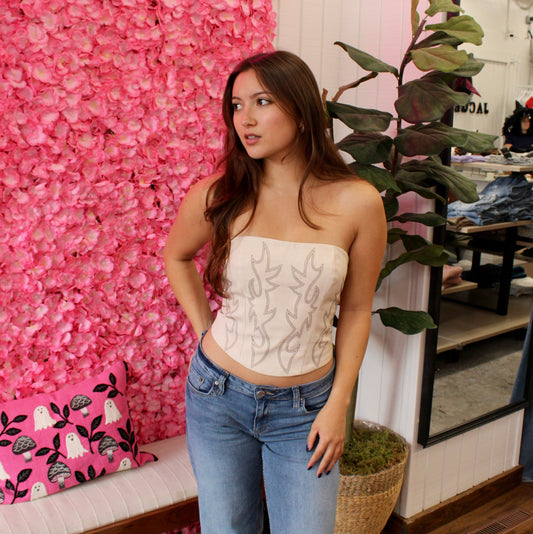 Vanessa Western Corset top