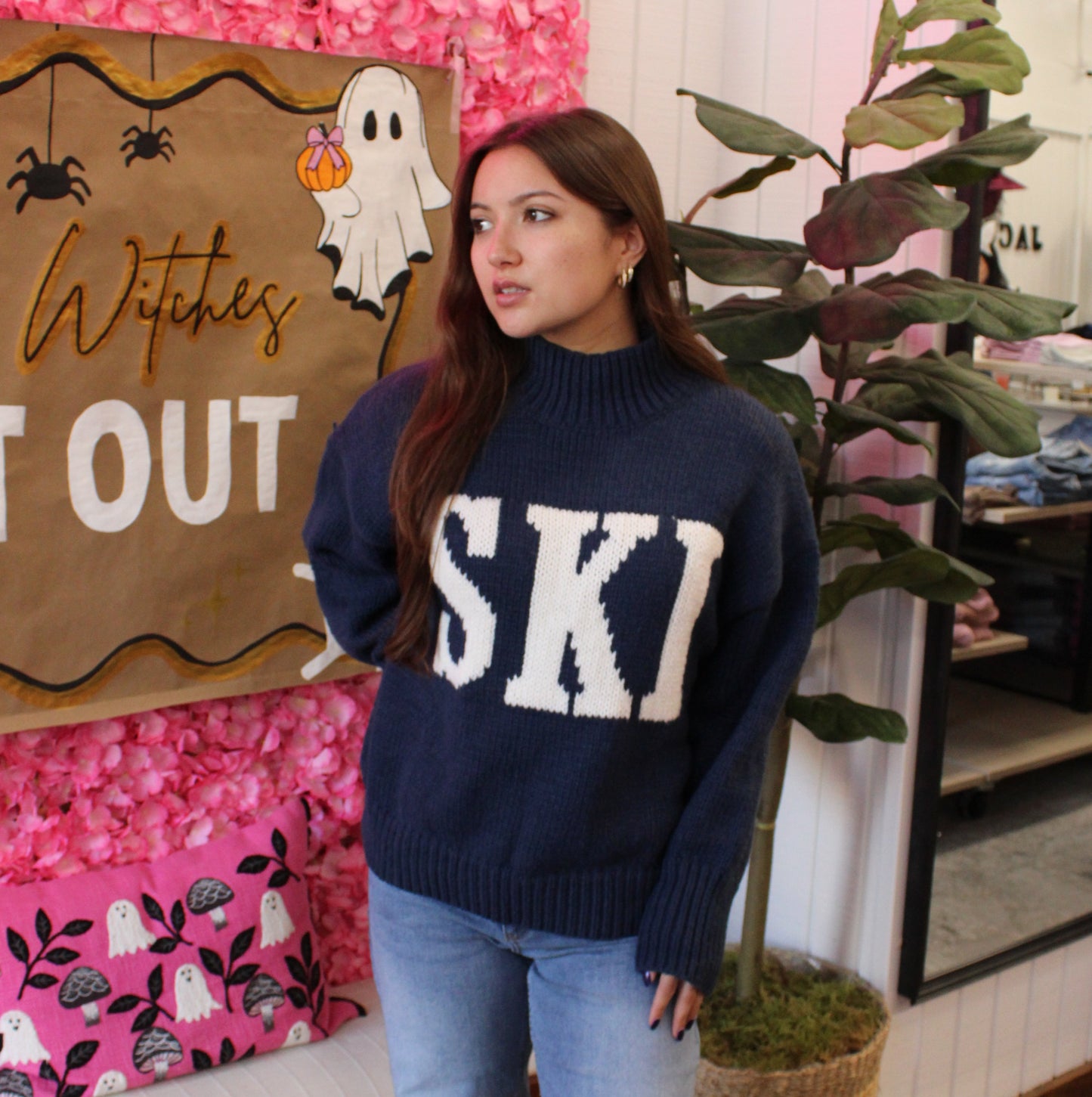 Ski Oversized Sweater Top