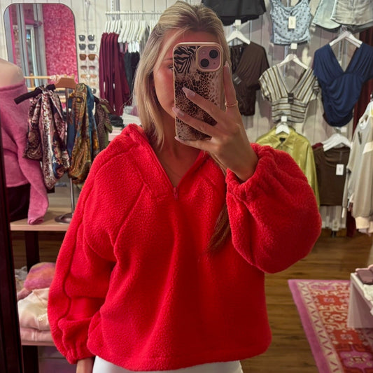 Rhodes Half-Zip Hooded Fleece