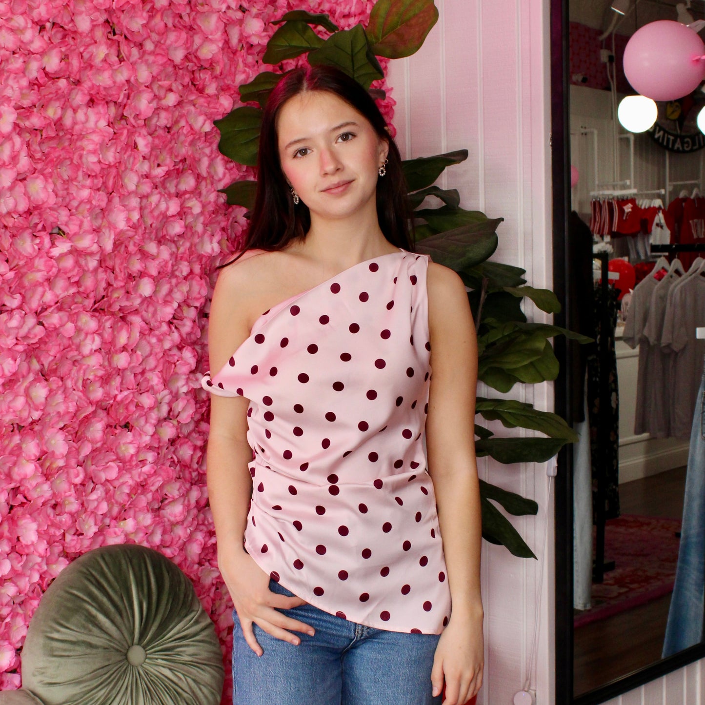 Maya Asymmetrical Tunic Top