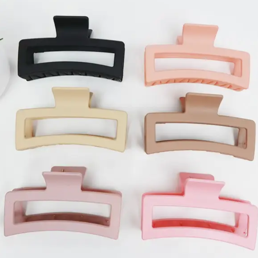 Rectangle Shape Hair Claw Clip