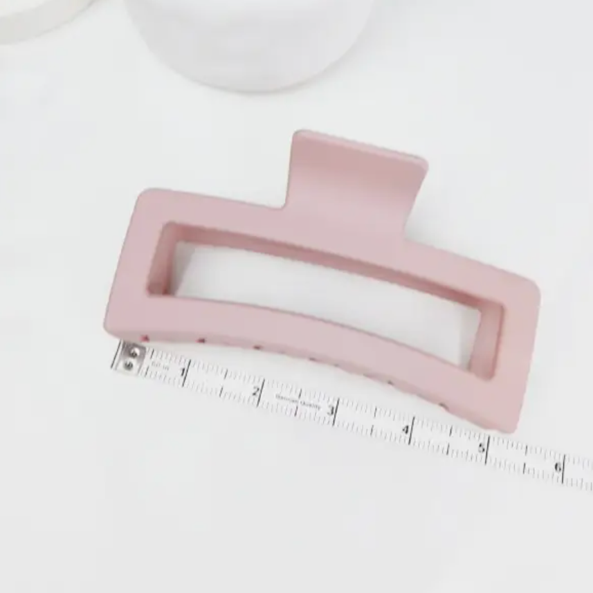 Rectangle Shape Hair Claw Clip