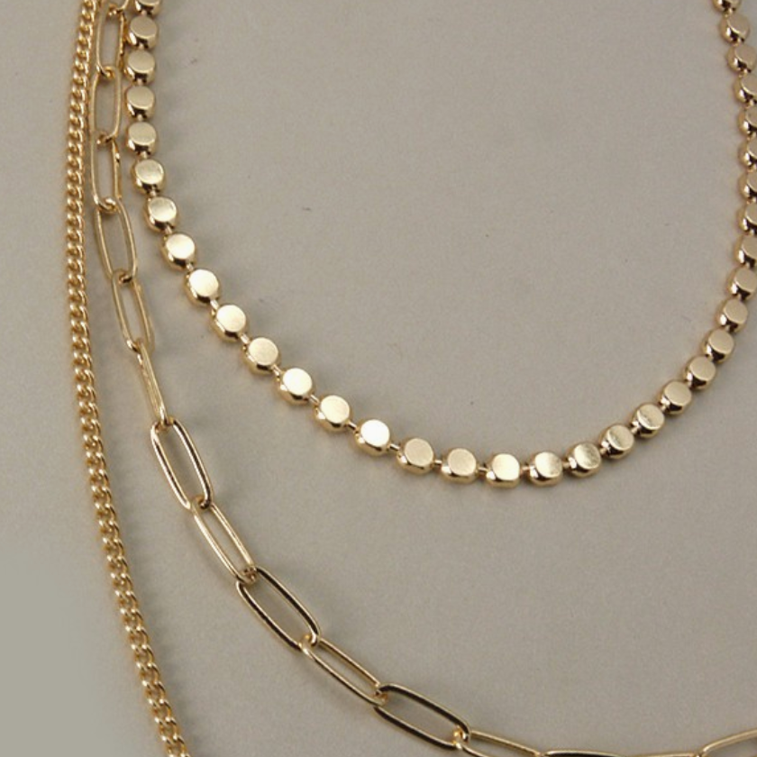 Kelly Multi Layer Chain Necklace