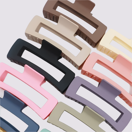 Rectangle Shape Hair Claw Clip
