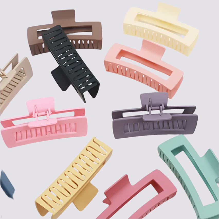 Rectangle Shape Hair Claw Clip