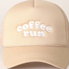 Coffee Run Trucker Cap