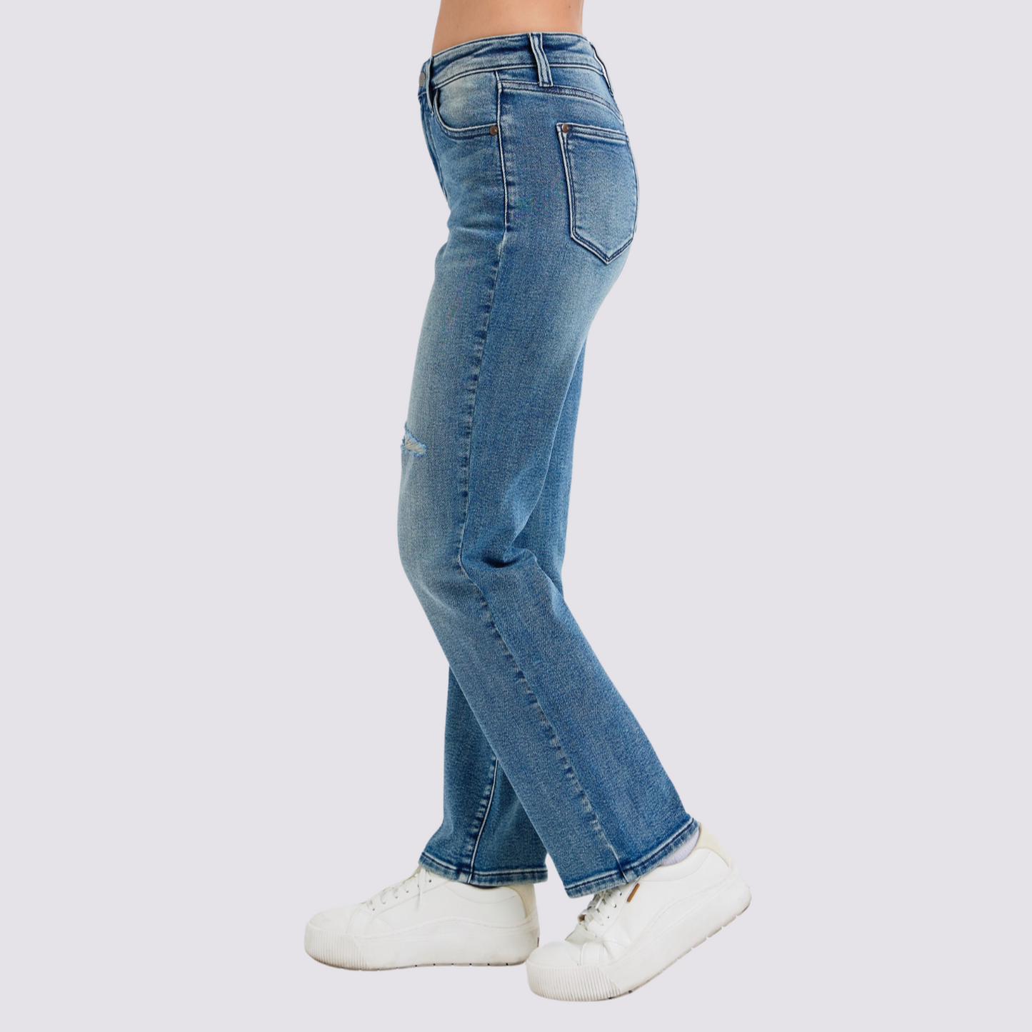 Cora Mid Rise Dad Jeans