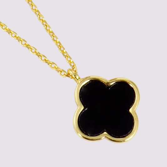 Single Clover Charm Necklace