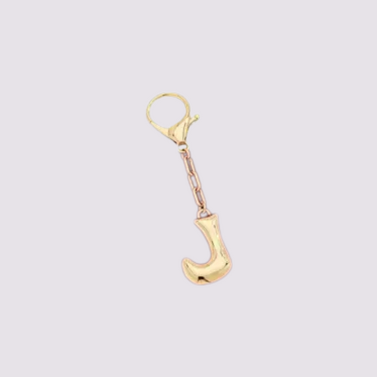 Bubble Letter Keychain