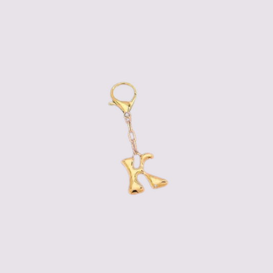 Bubble Letter Keychain