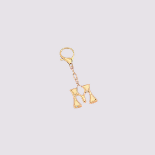 Bubble Letter Keychain