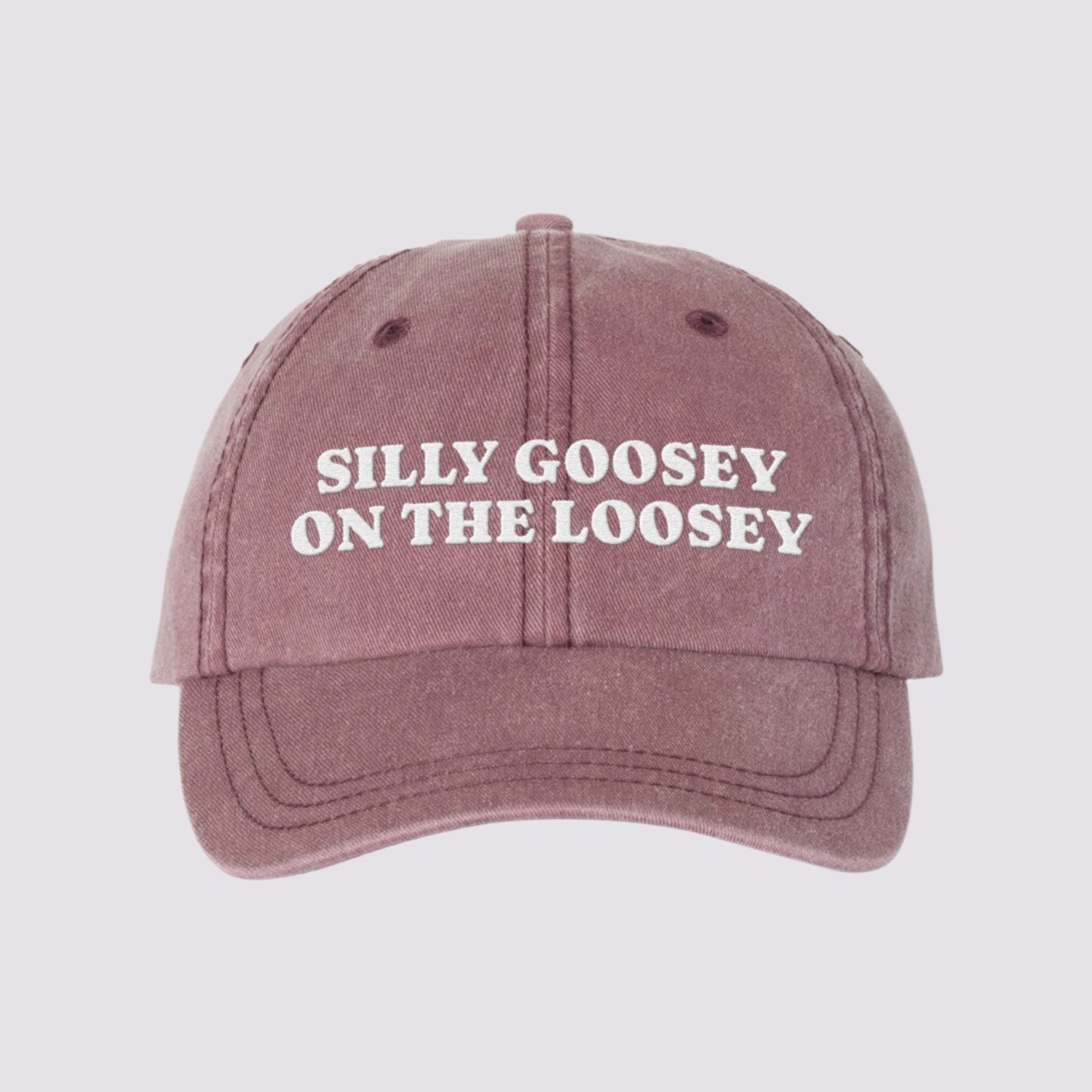 Loosey Goosey Embroidered Hat