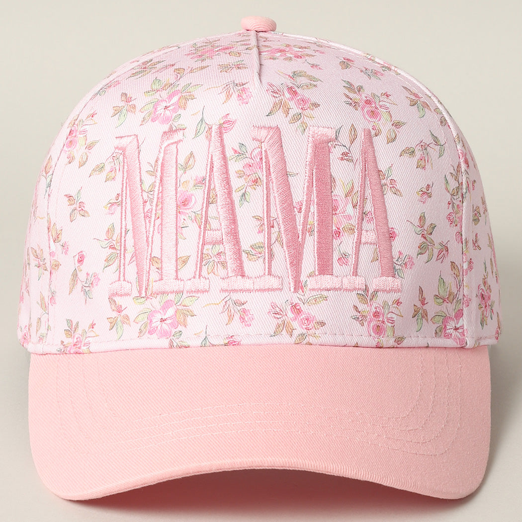 Mama Flower Trucker Hat
