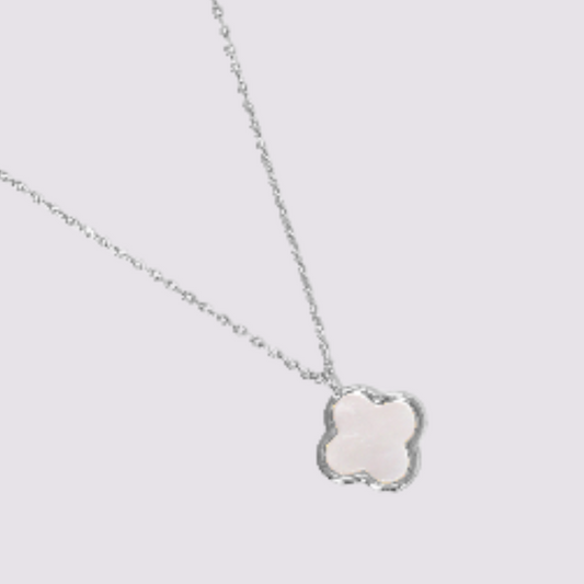 Single Clover Charm Necklace