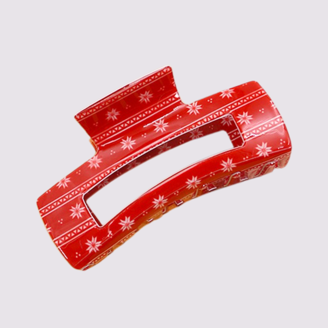 Snowflake Holiday Hair Clip